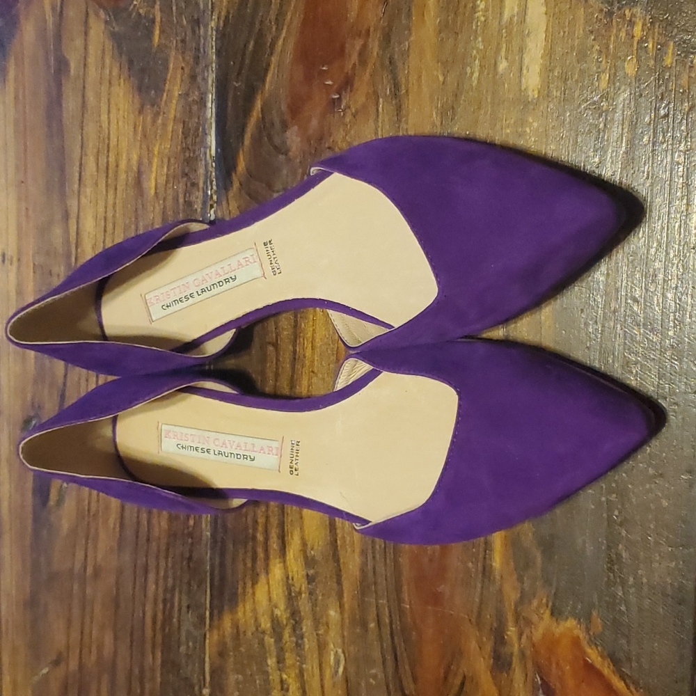 Chinese Laundry Purple Flats